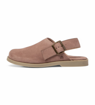 Chaussures en cuir N5871 Arenisca sandale marron