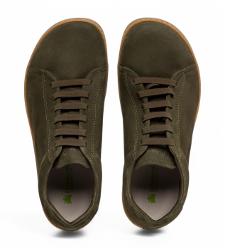 Leather shoes N5910L Origen green