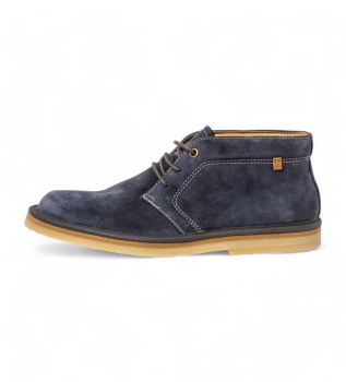Leren schoenen N5950 Lumbier blauw