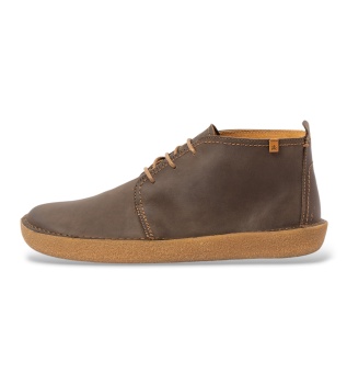 Tami Brown Leather Shoes N6060