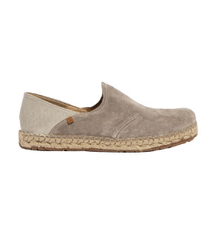 Leren schoenen N677 Campos beige
