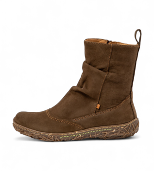 Botas de couro verde floresta agradvel