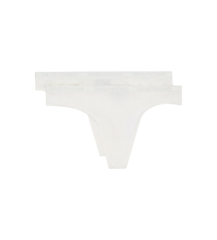 Set de 2 tangas Combi blanco