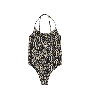 Maillot de bain Logomania noir