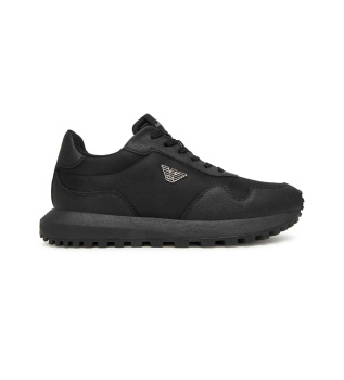 Recycled nylon shoes black