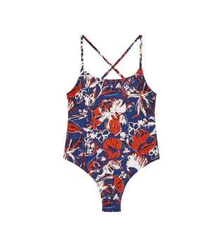 Blue Piece Swimsuit