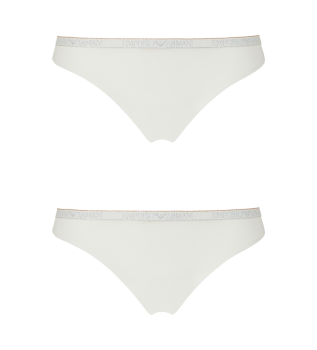 Lot de 2 culottes brsiliennes blanches