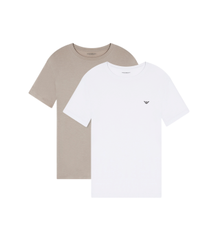 T-shirts Eco hvid, beige