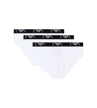 Set 3 blanc Slip classique