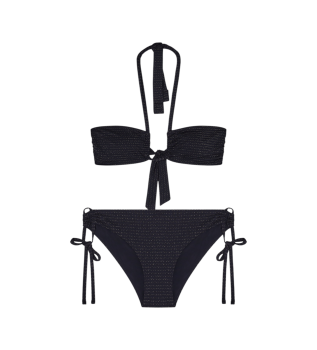 Black Lurex Bikini