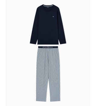 Pyjama Pattern Mix navy