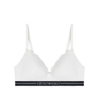 Bel oblazinjen modrček