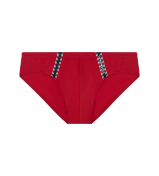 Maillot de bain Slip Cint rouge