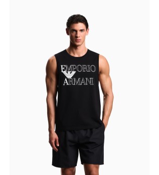 Sleeveless T-shirt black