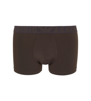 Boxer essentiel en microfibre marron