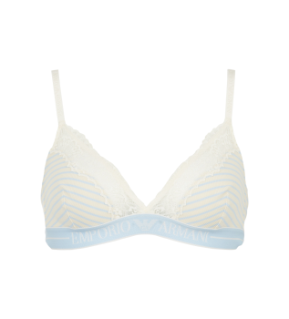 Soutien-gorge romantique blanc
