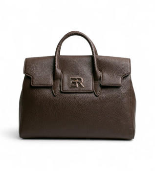 Petit sac brun violet