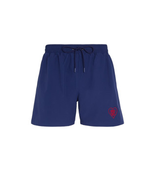 Maillot de bain coeur marine