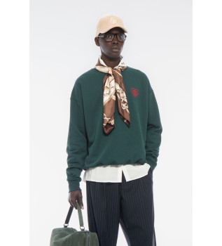 Sudadera Heart verde