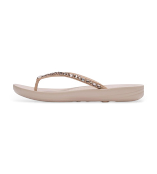 Chanclas iQushion Multi-Crystal Ergonomic nude