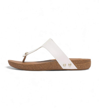 Sandalias de Piel Iqushion blanco