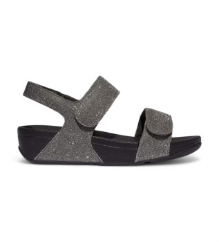 Sandalias Lulu Brillantes gris