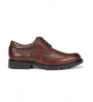 Fredy F1604 chaussures en cuir marron