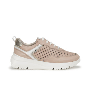Leather Sneakers Eira F1680 nude