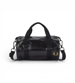 Klassische Mini-Sporttasche schwarz, gold