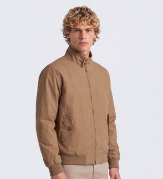 Giacca Harrington marrone