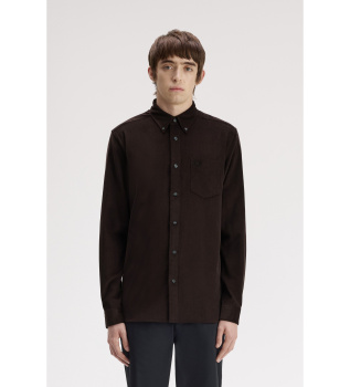 Brown Needle Cord shirt