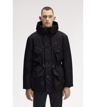 Parka Partch Pocket black