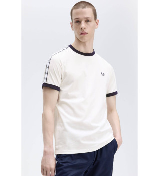 Raped Ringer T-shirt beige