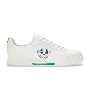 Baskets en cuir B722 blanc