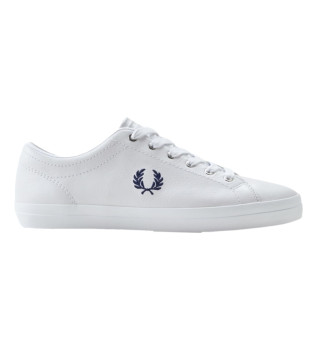 Baskets en cuir Baseline blanc