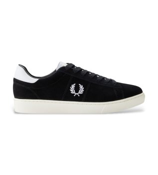 Spencer sneakers i sort læder
