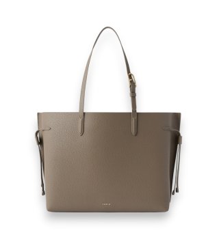 Borsa in pelle Ava grande grigia