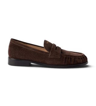 Mocassins de Pele Soft castanho