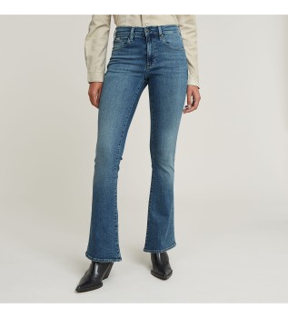 Jeans 3301 Flare bleu