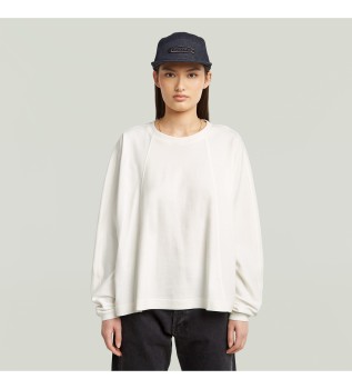 Oversized T-shirt A line off-white