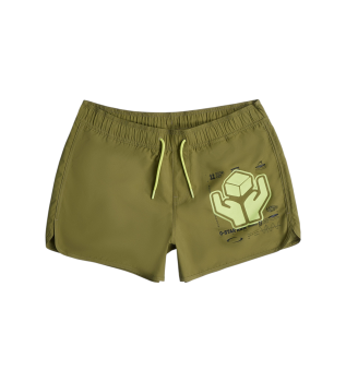 Maillot de bain Carnic Graphic vert