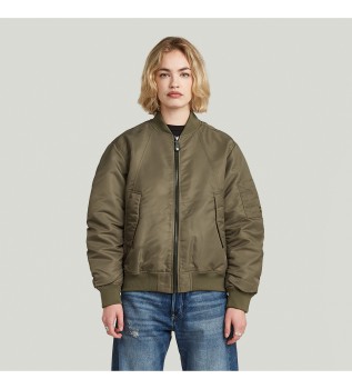 Chaqueta Bomber Padded verde