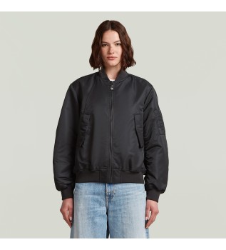 Chaqueta Bomber Padded negro