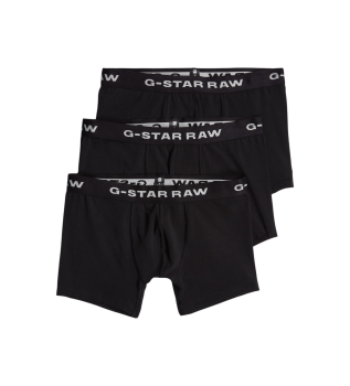 Lot de 3 caleons basiques noirs