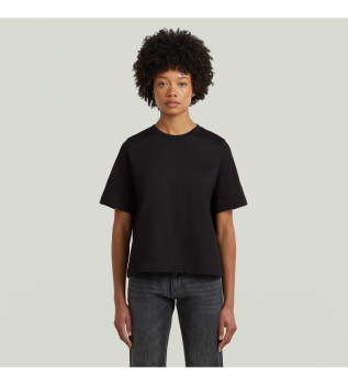 T-shirt boxy noir