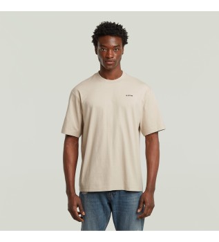 Boxy Base beige T-shirt