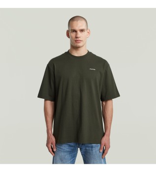 Koszulka Boxy Base w kolorze zielonym