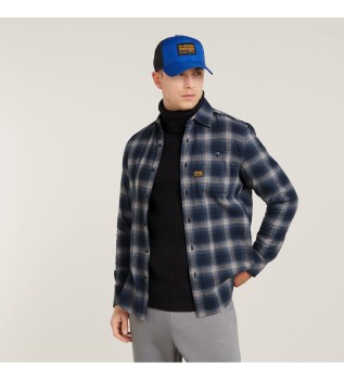 Skjorta Bristum 2.0 Slim marinbl