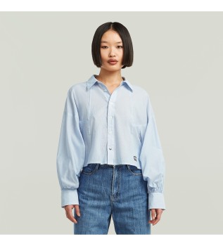 Chemise Macro Balloon bleu