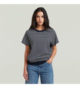 Maglietta nera raglan